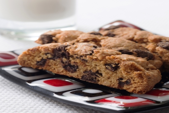 Chocolate cookies for the Jewish Holiday of Tu BiSh'vat
